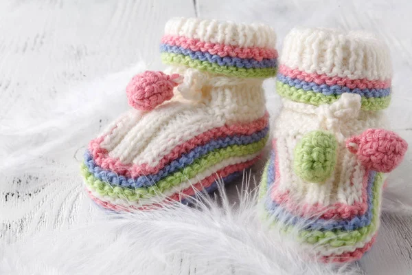 Small baby shoes — Stock Photo, Image