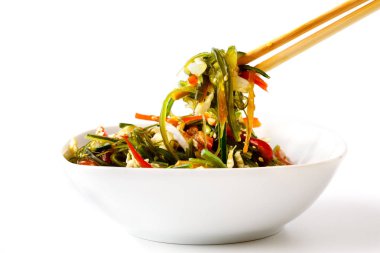 Tablo, Japon yemekleri Hiyashi Wakame Chuka veya yosun salata