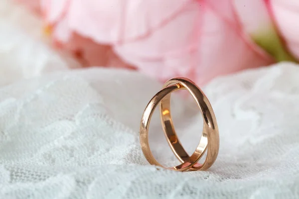 Wedding decoration in pink color — Stock Photo, Image