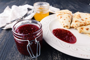 shrovetide kavramı, gözleme sweet ile dut reçeli