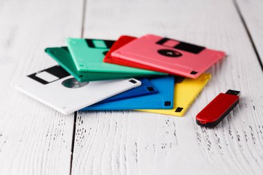 Bilgisayarlar, disket - retro depolama tarihçesi