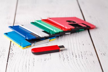 Bilgisayarlar, disket - retro depolama tarihçesi