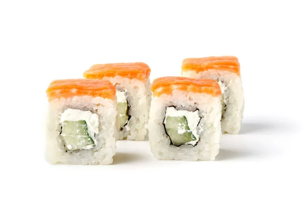 Rollos de sushi de cerca — Foto de Stock