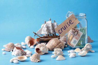 Seyahat cruise kavramı, tatil hayalleri
