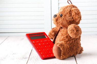 Oyuncak ayı ile çalışma matematik