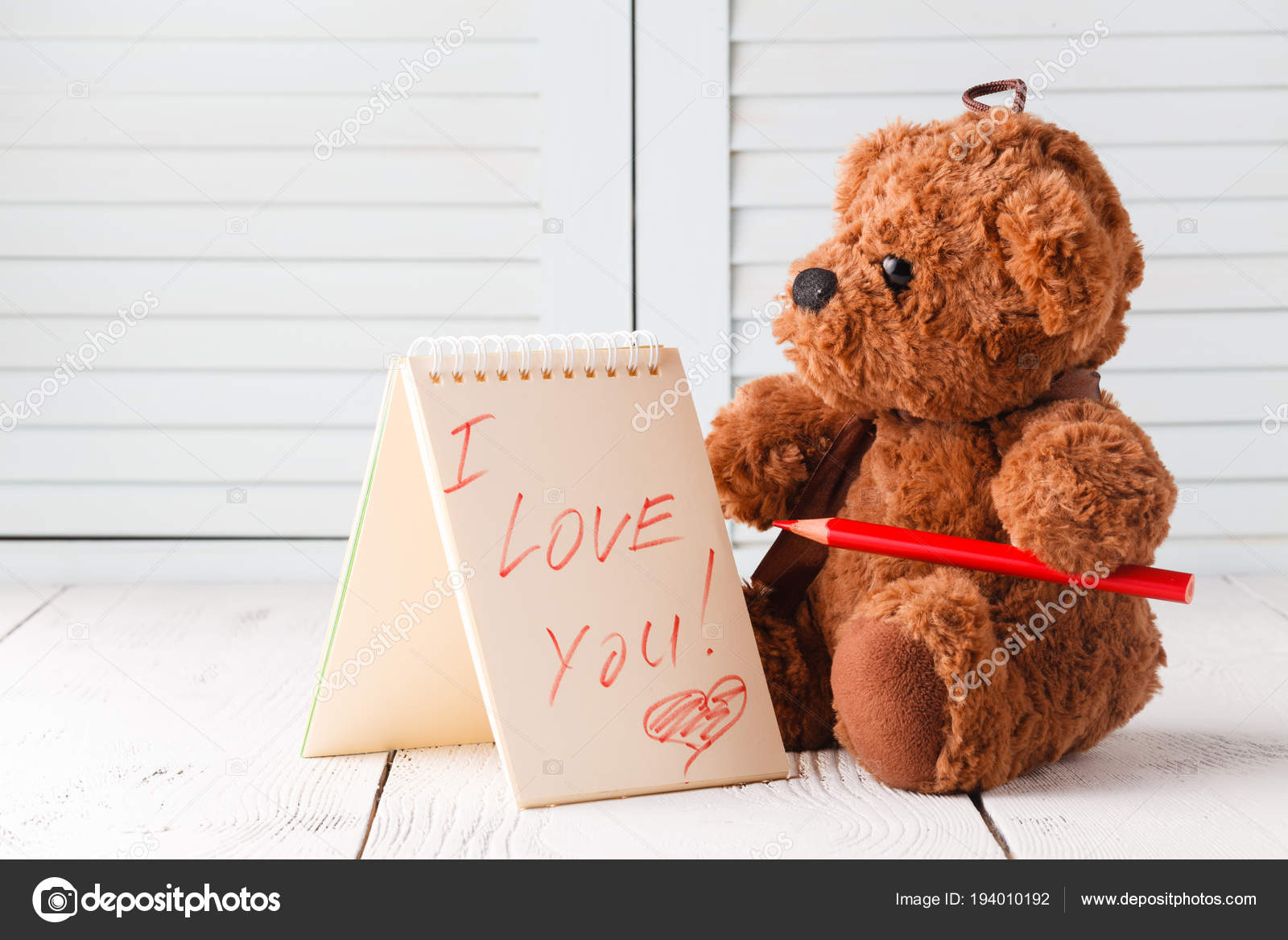 teddy saying i love you