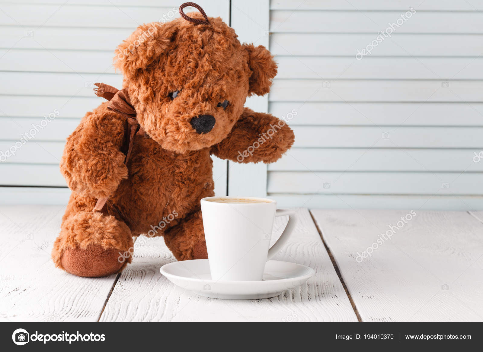 teddy bear coffee