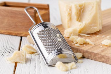 Gurme Organik Parmesan Peyniri Arkaplanda