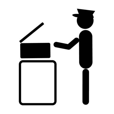 Gümrük düz simgesi