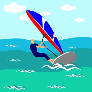 Regatta. Renkli resimde