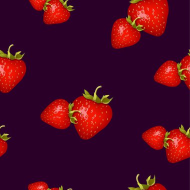 Çilek pürüzsüz desen