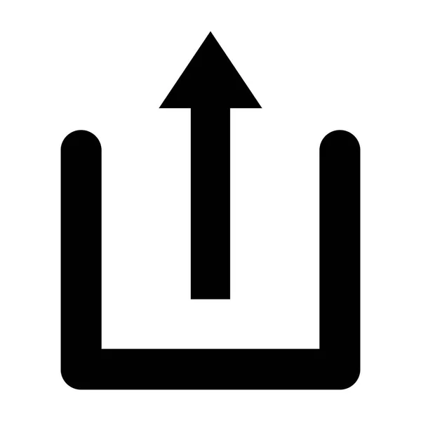 Exit flat icon — Stock Vector