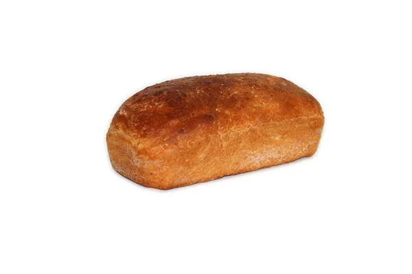 Limpa färskt vitt bröd. — Stockfoto