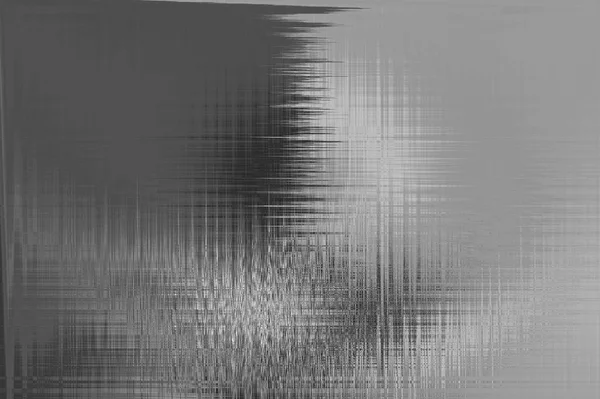 フラクタル デザインのデジタル アート背景。抽象的な黒と白の波背景. — ストック写真