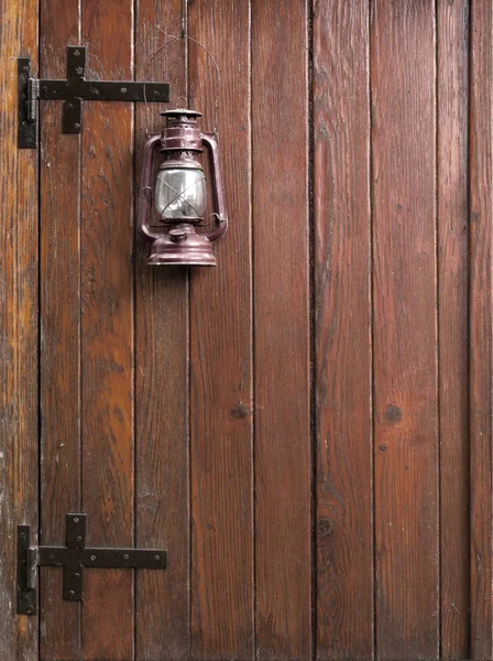 La vecchia lanterna di cherosene — Foto Stock