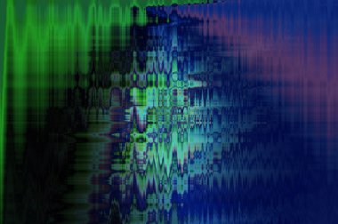 çok renkli fütüristik şerit arka plan tasarlamak dalga hareket ile