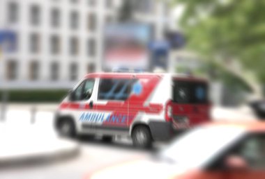 Ambulans ile bulanık hareket hız