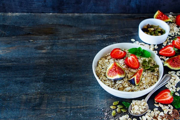 Composición saludable del desayuno —  Fotos de Stock