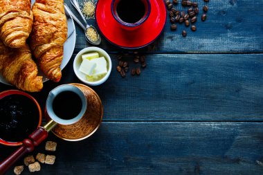 Kahvaltı set arka plan