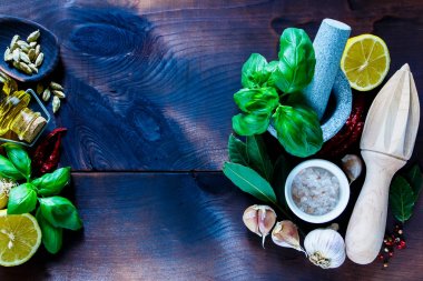 otlar ve baharatlar seçimi