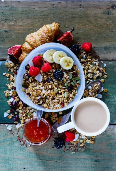 Diät-Frühstücksset — Stockfoto