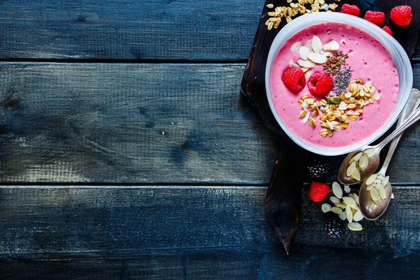 Tazón de desayuno Smoothie —  Fotos de Stock