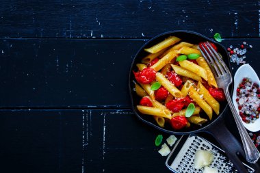 İtalyan makarna yemeği