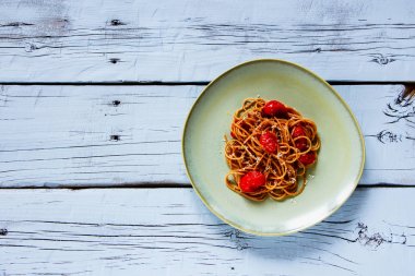 İtalyan spagettisi. 