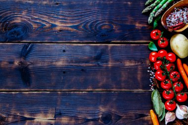 Vegan yemek için malzemeler