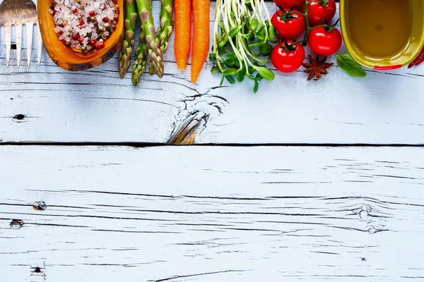 Ingredienser för vegansk matlagning — Stockfoto