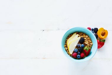 ev yapımı granola kase