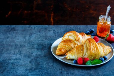 Lezzetli kahvaltı seti