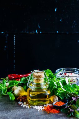 Bitkiler ve baharatlar.