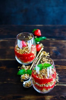 Sağlıklı kahvaltı gözlük