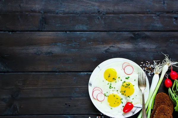 Juego de desayuno rural — Foto de Stock