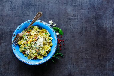 İtalyan makarna yemeği