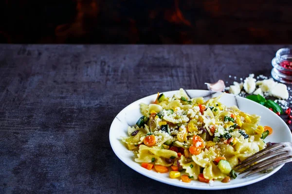 İtalyan makarna yemeği