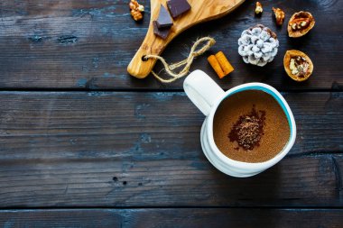 Kış sıcak çikolata