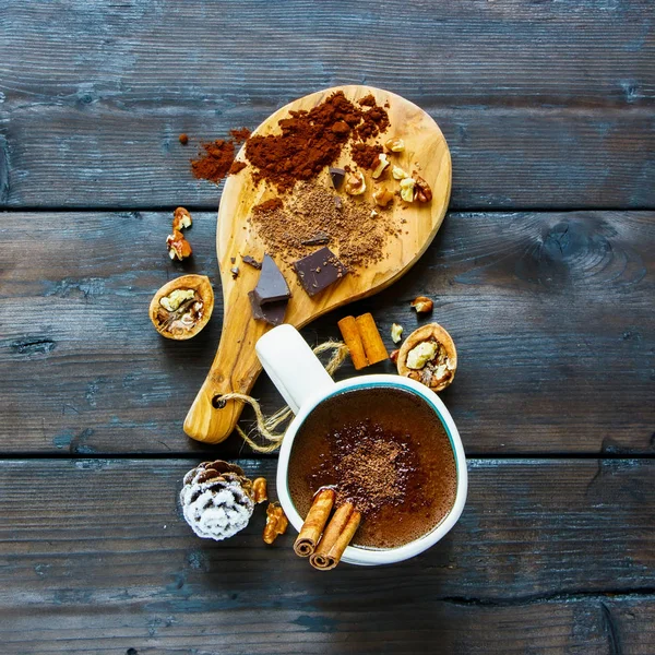 Kış sıcak çikolata