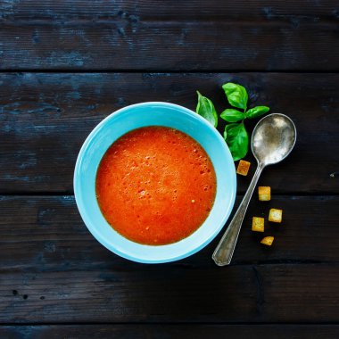 Gazpacho domates çorbası