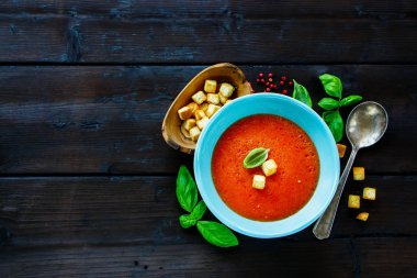 Gazpacho domates çorbası