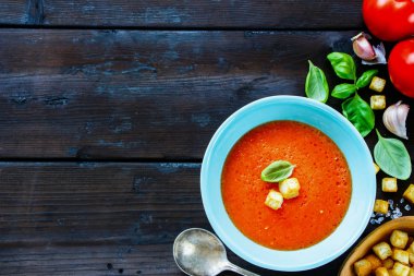Gazpacho domates çorbası