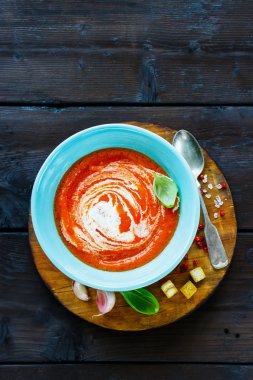 Gazpacho domates çorbası