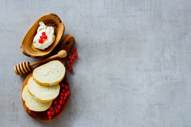 Crostini için malzemeler