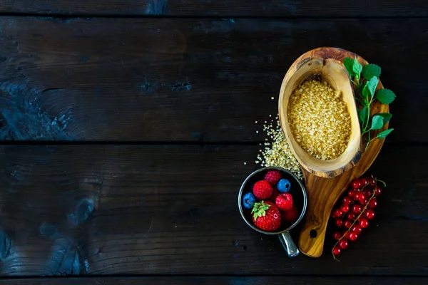 Berry reçel için malzemeler