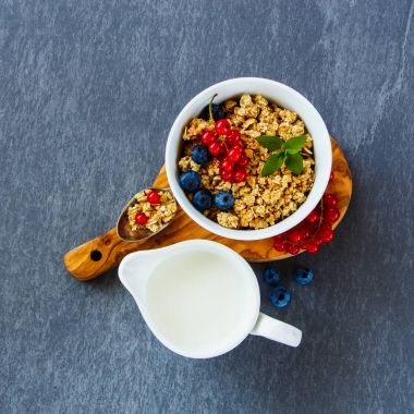 Granola ile Kahvaltı