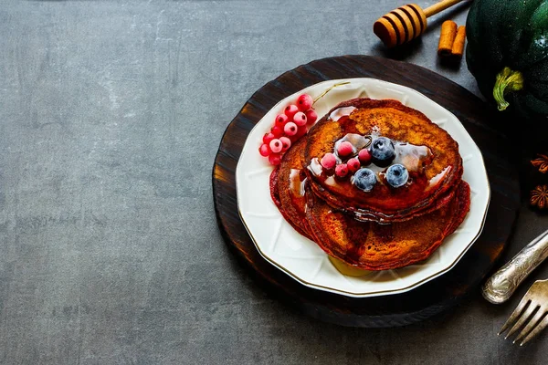 Crêpe à la citrouille épicée — Photo