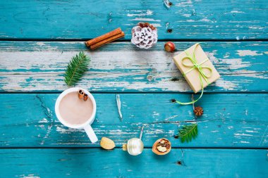 Noel tatil çerçeve