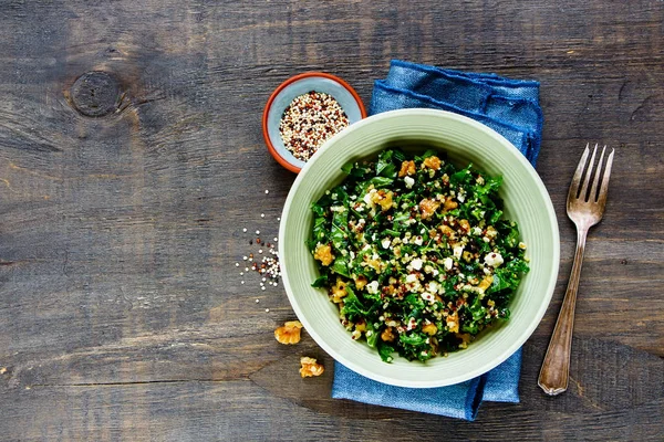 Kale and quinoa salad