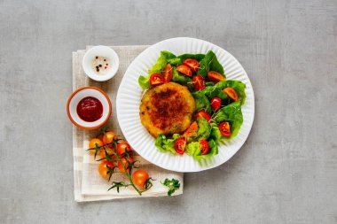 Ev yapımı vegan pirzola